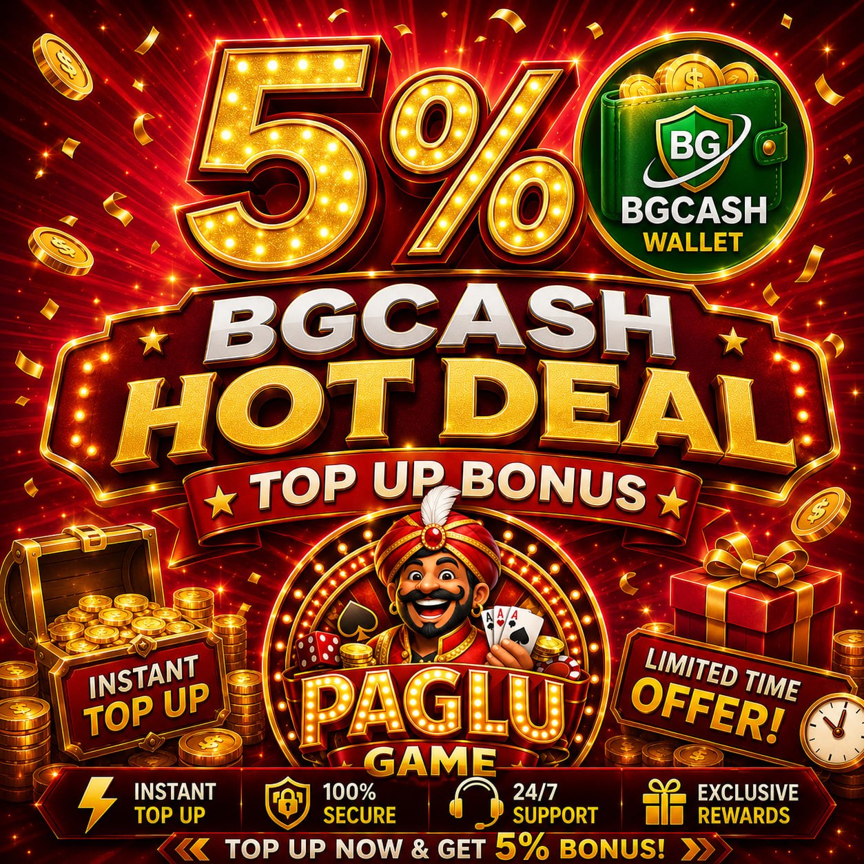 5% BG Cashback